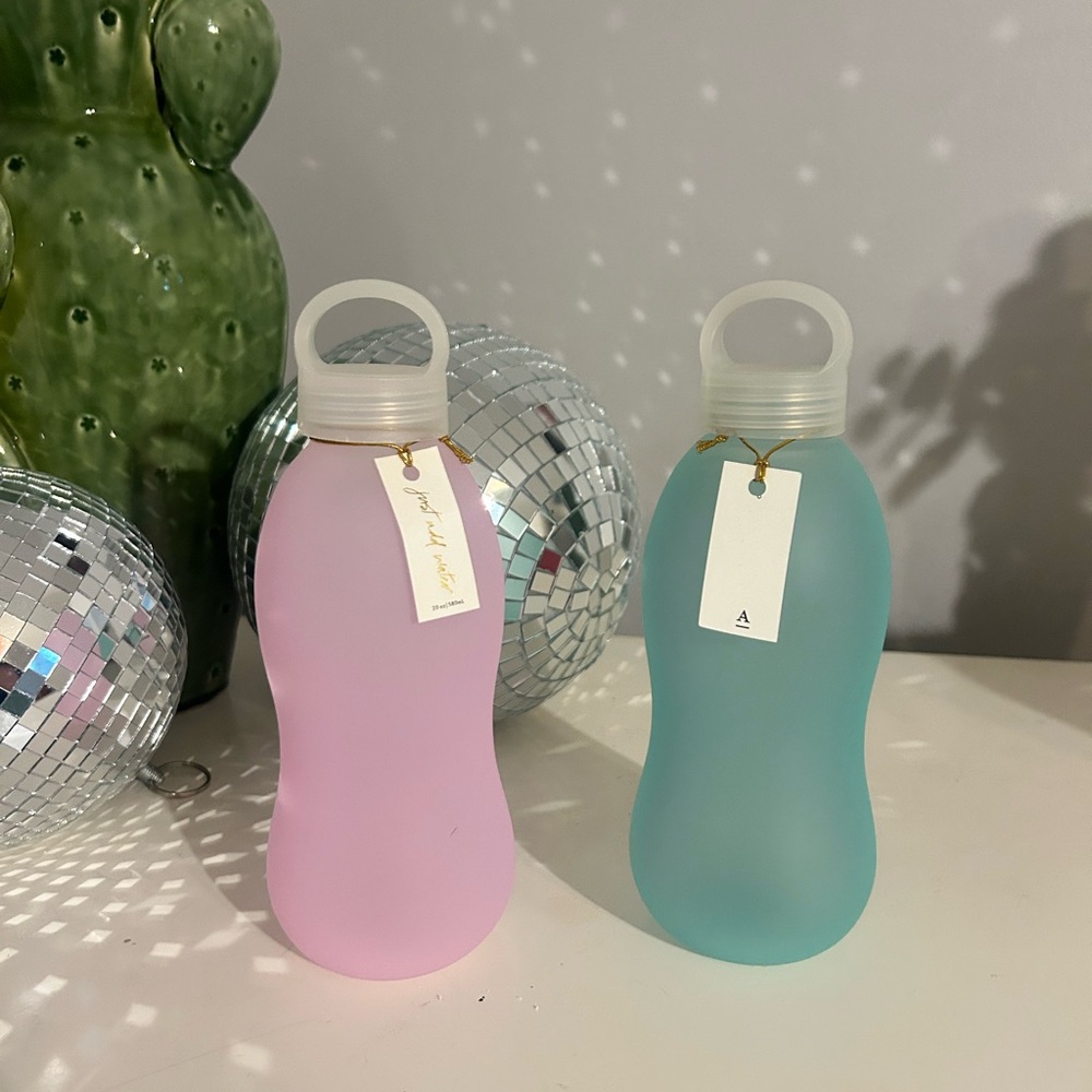 Mae Glass Water Bottle Anthropologie